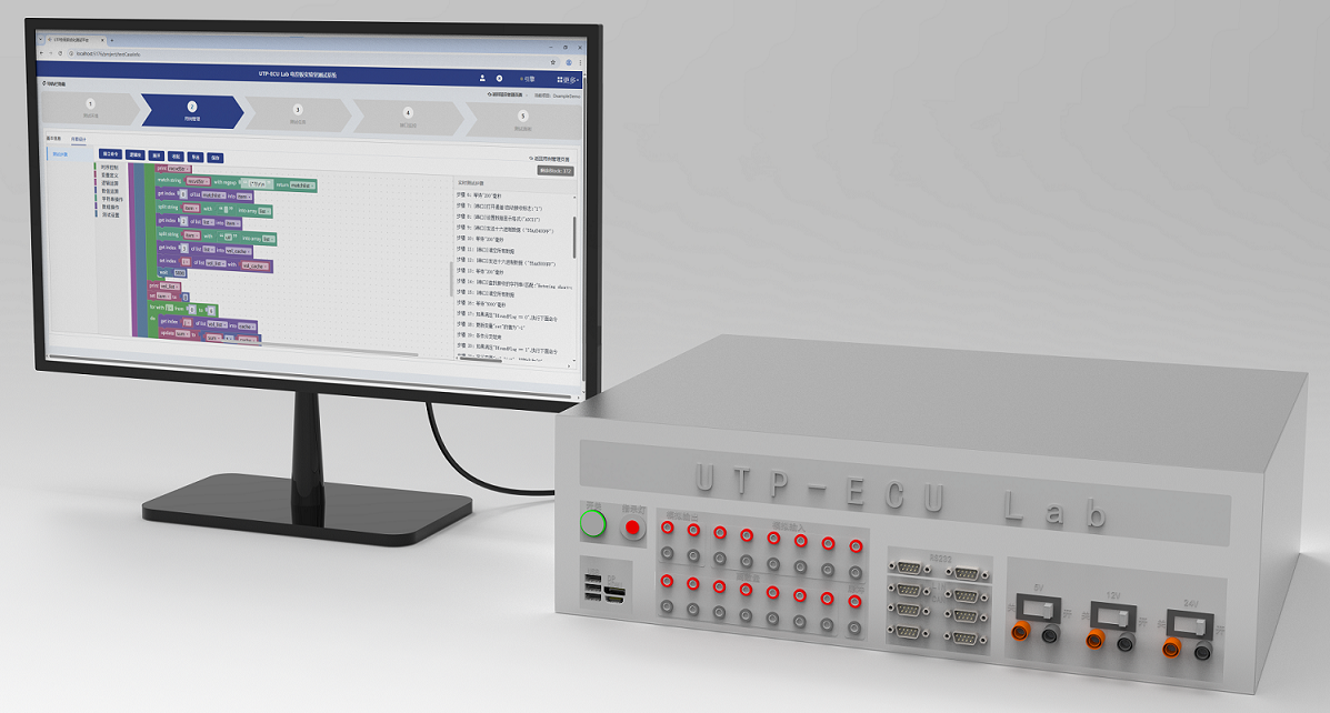 宏控天工-HIL半实物仿真测试台架硬件实拍
